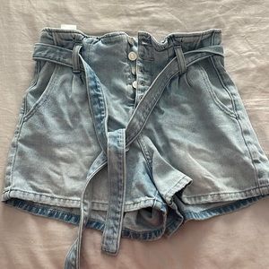 High Waisted jean shorts